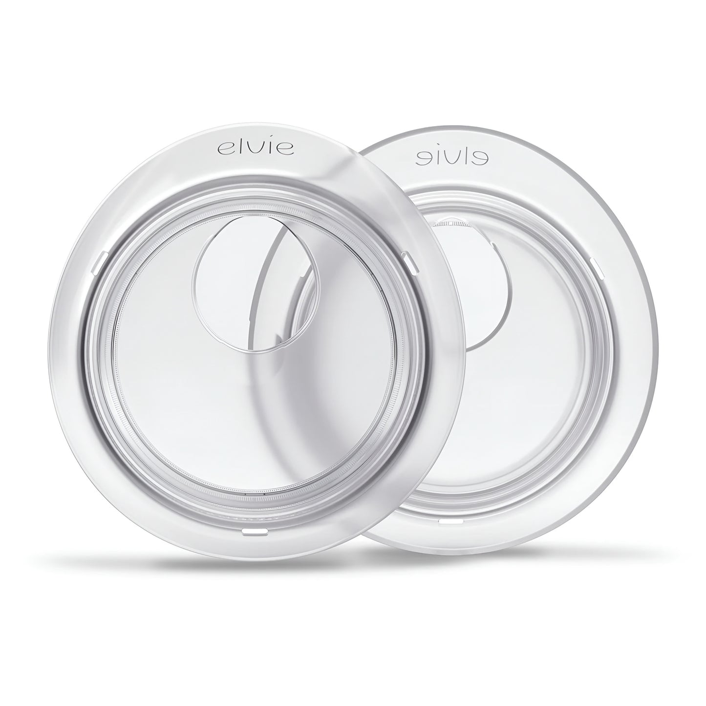 Elvie Catch milk collection cups, secure and comfortable.
